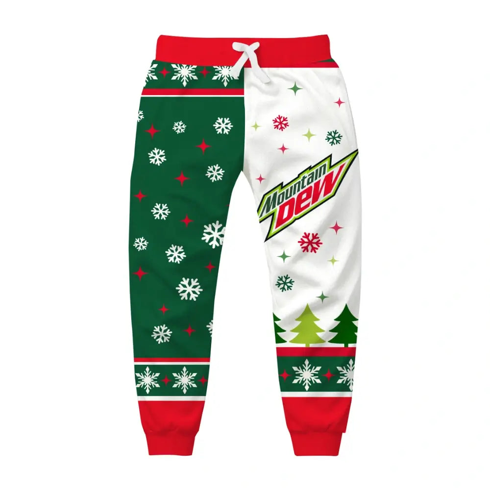 Green Rush Ugly Quarter Zip Sweatshirt & Sweatpant Set - THREADPARTY