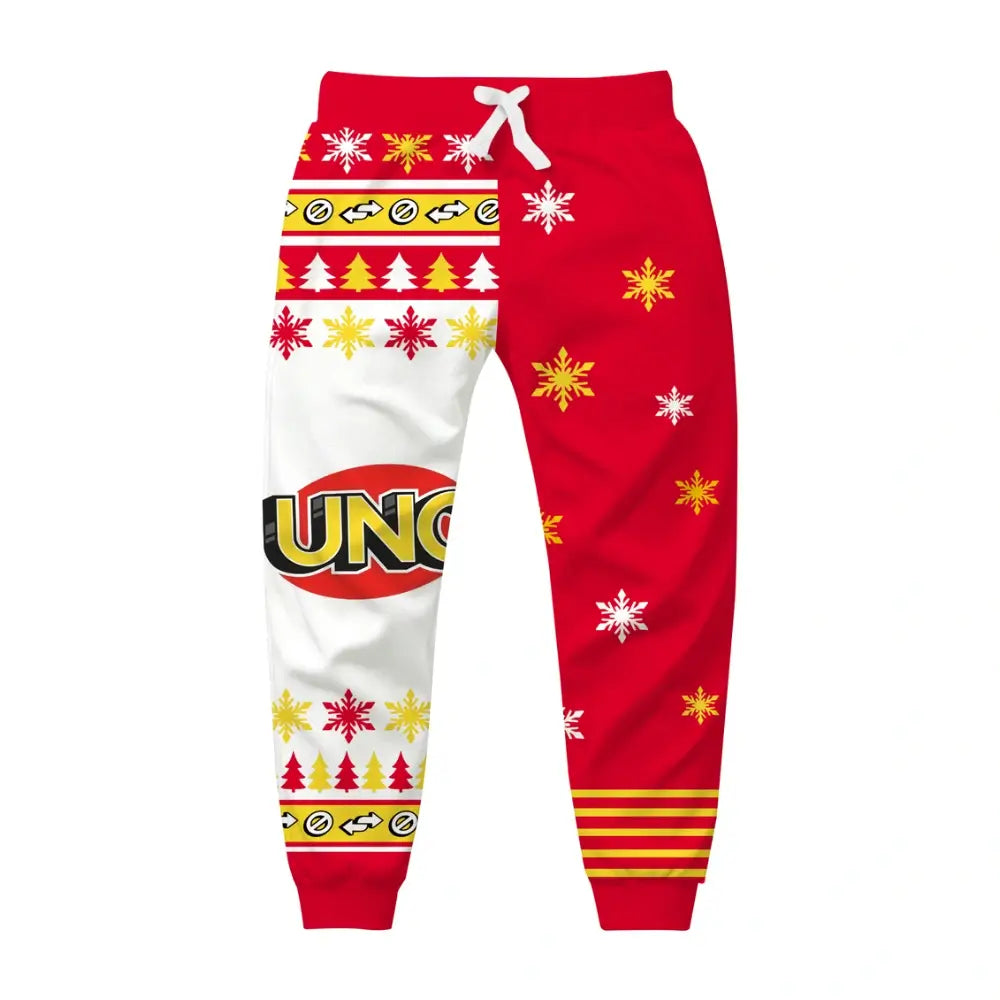 Lucky Cards Ugly Quarter Zip Sweatshirt & Sweatpant Set - THREADPARTY