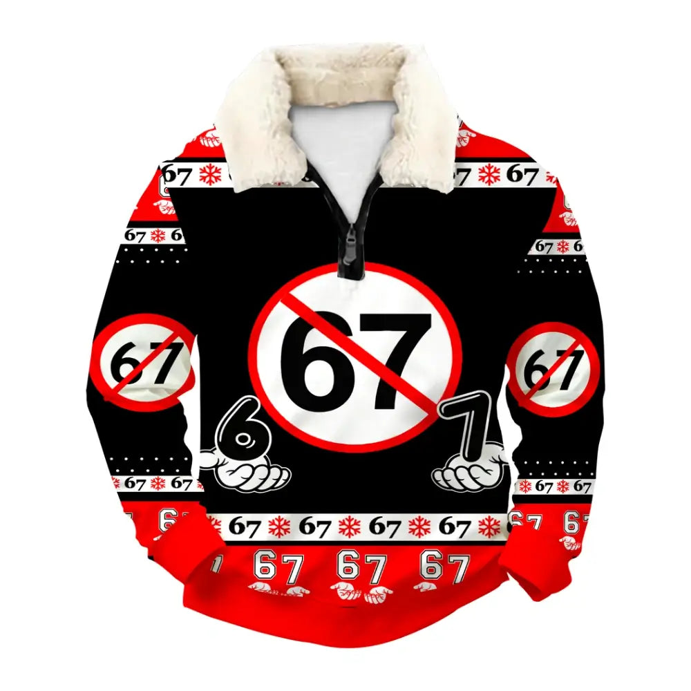 Lucky Sevens Ugly Quarter Zip Sweatshirt & Sweatpant Set - THREADPARTY