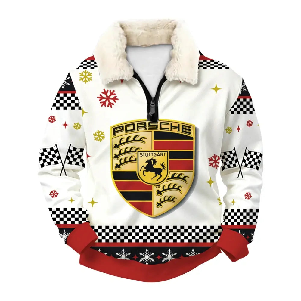 Luxury Racing Ugly Quarter Zip Sweatshirt & Sweatpant Set - THREADPARTY