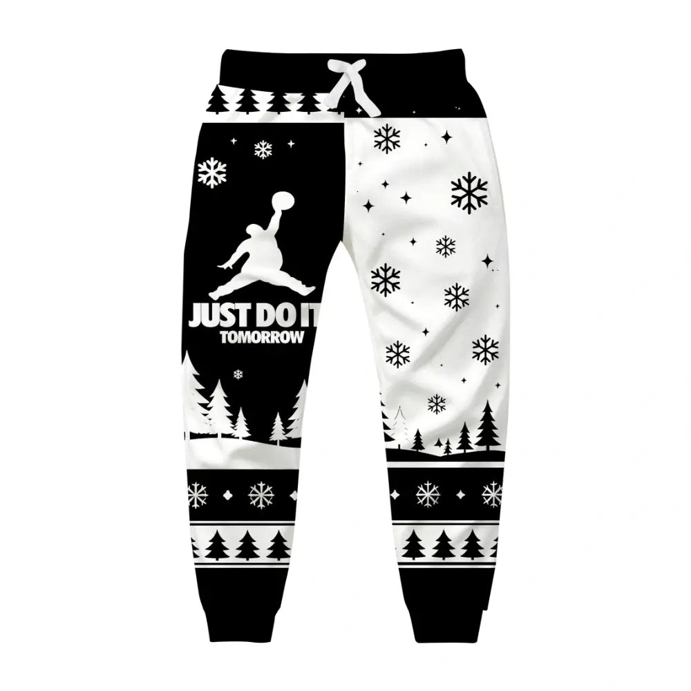 Midnight Jump Ugly Quarter Zip Sweatshirt & Sweatpant Set - THREADPARTY