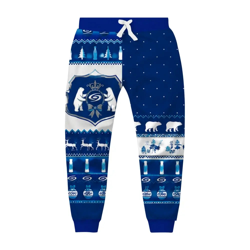 Midnight Smoke Ugly Quarter Zip Sweatshirt & Sweatpant Set - THREADPARTY