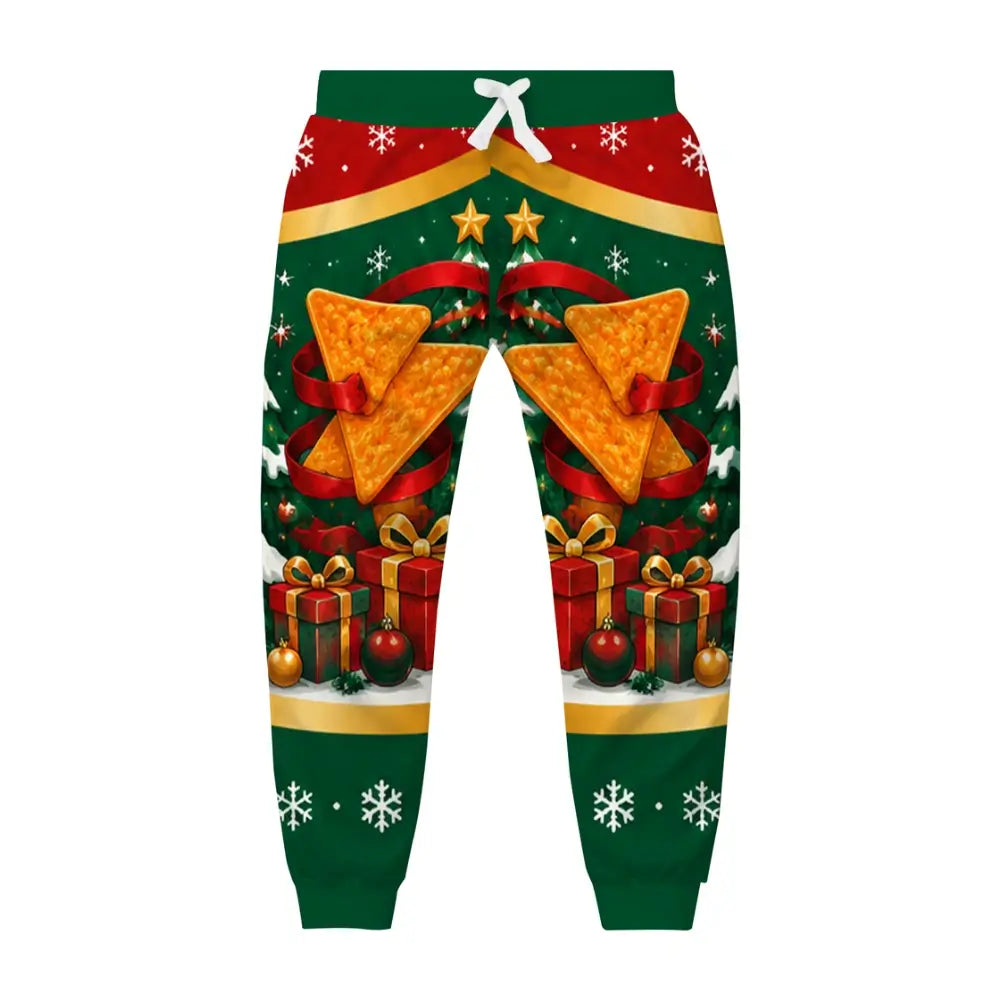 Nacho Cheer Ugly Quarter Zip Sweatshirt & Sweatpant Set - THREADPARTY