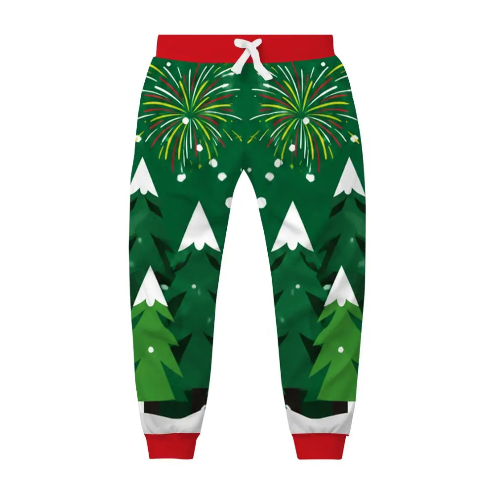Naughty List Ugly Quarter Zip Sweatshirt & Sweatpant Set - THREADPARTY