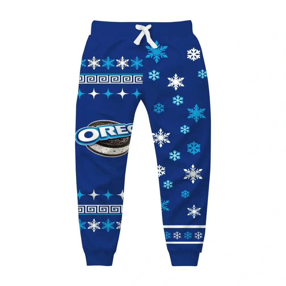 Oreo Blizzard Ugly Quarter Zip Sweatshirt & Sweatpant Set - THREADPARTY
