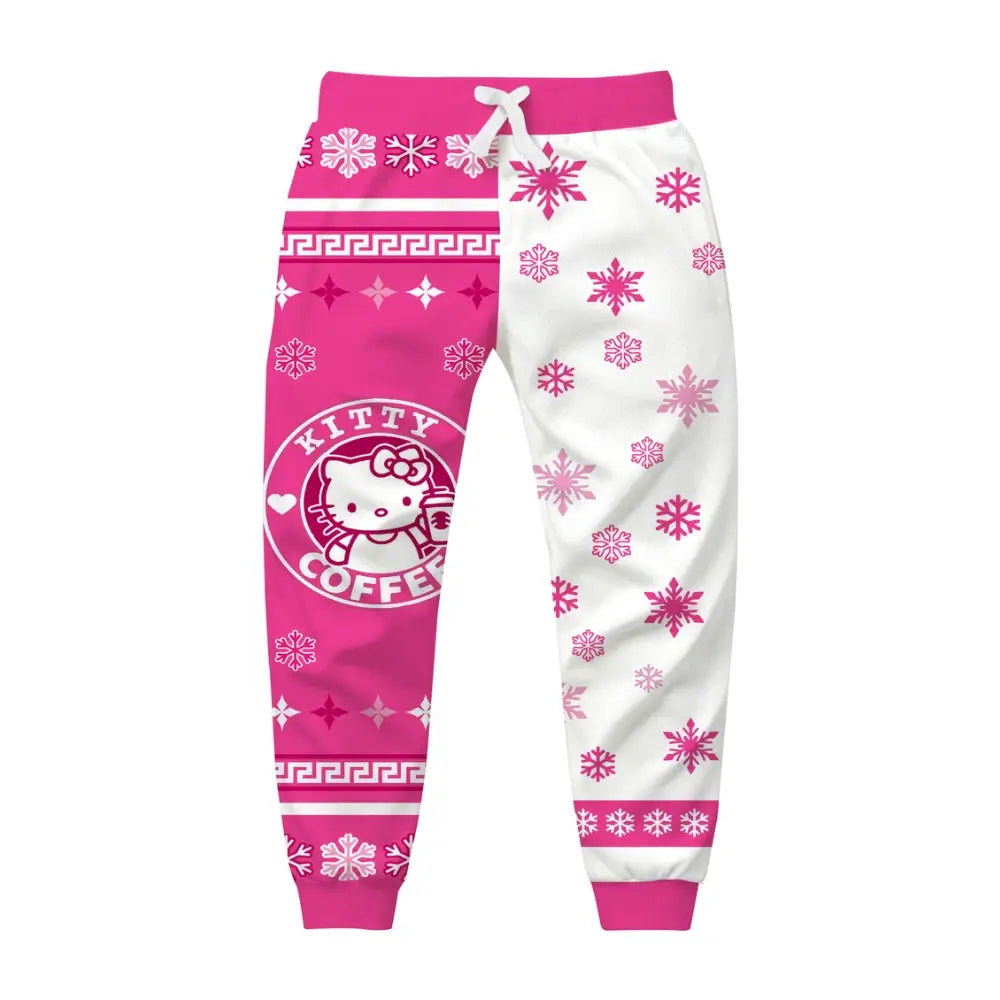 Pink Coffee Ugly Quarter Zip Sweatshirt & Sweatpant Set Ugly Quarter Zip Sweatshirt & Sweatpant Set - THREADPARTY