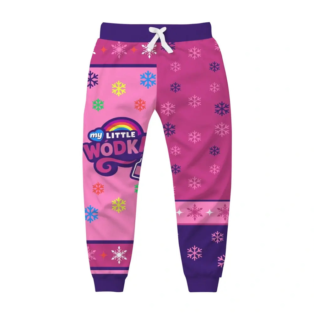 Pink Potion Ugly Quarter Zip Sweatshirt & Sweatpant Set - THREADPARTY