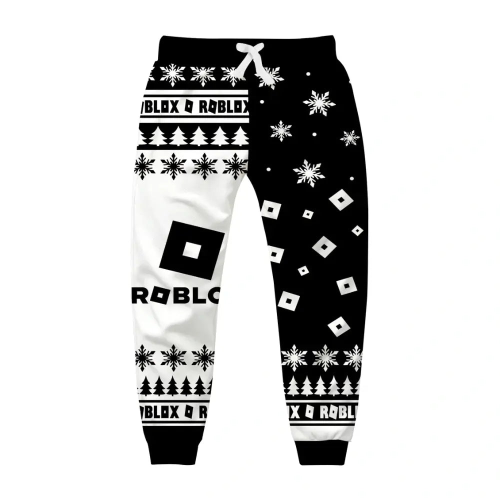 Pixel World Ugly Quarter Zip Sweatshirt & Sweatpant Set - THREADPARTY
