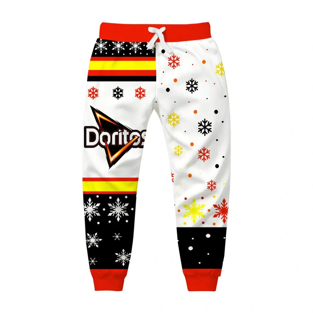 Spicy Stripes Ugly Quarter Zip Sweatshirt & Sweatpant Set - THREADPARTY