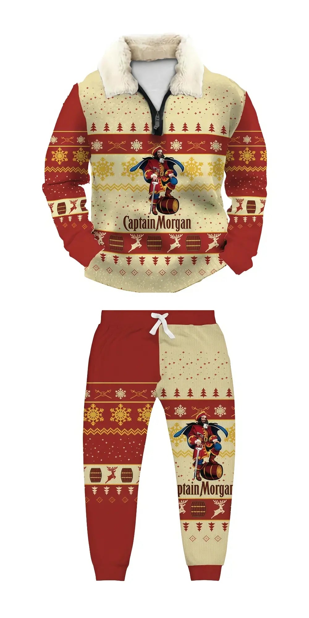 Voyager Ugly Quarter Zip Sweatshirt & Sweatpant Set - THREADPARTY
